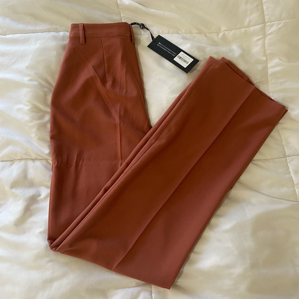 Elegant Rust Women's Pants Petite